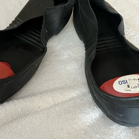 Oshatoe Safety Slip in Your Shoes Steel Toe Slip Ons Sz 10/11 main image 8